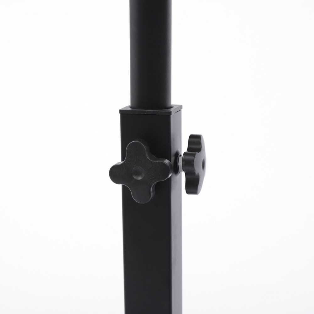 Home Office Laptop Desk Rolling Adjustable 360 Rotation Computer Mobile Stand