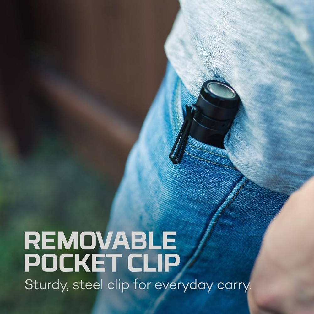 Mini Larry Pocket Flashlight 500 Lumen Waterproof Rechargeable Multitool