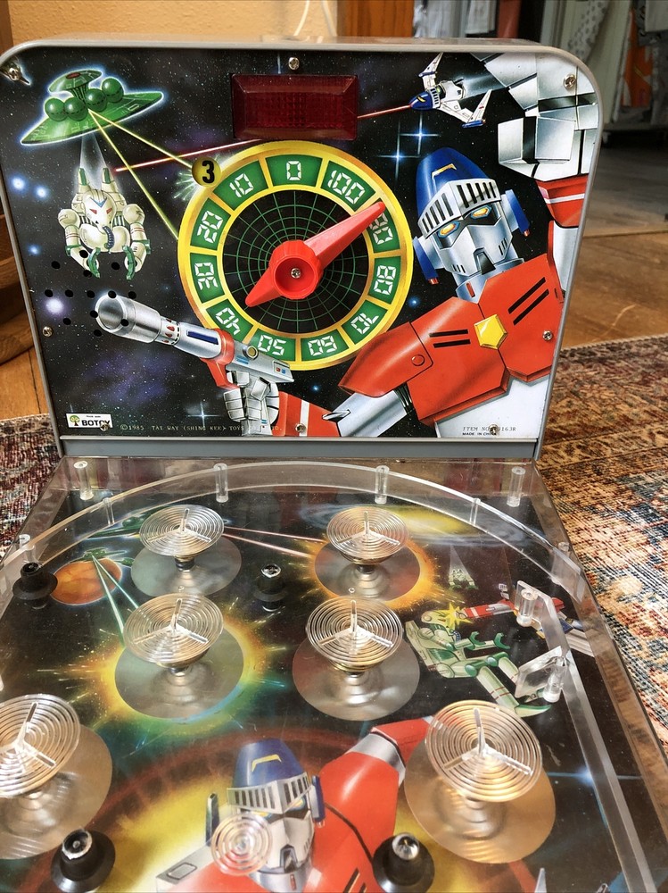 1985 Botoy Pinball Vintage Tabletop Robots