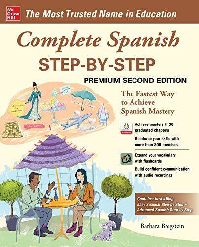 Complete Spanish Step-by-Step, Premium Second Edition - Paperback - GOOD