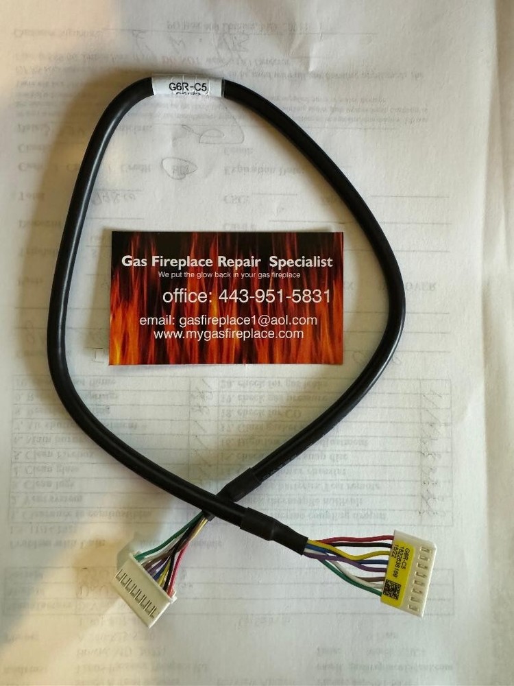 Wiring Harness for Maxitrol GV60 receivers connects module to gas valve