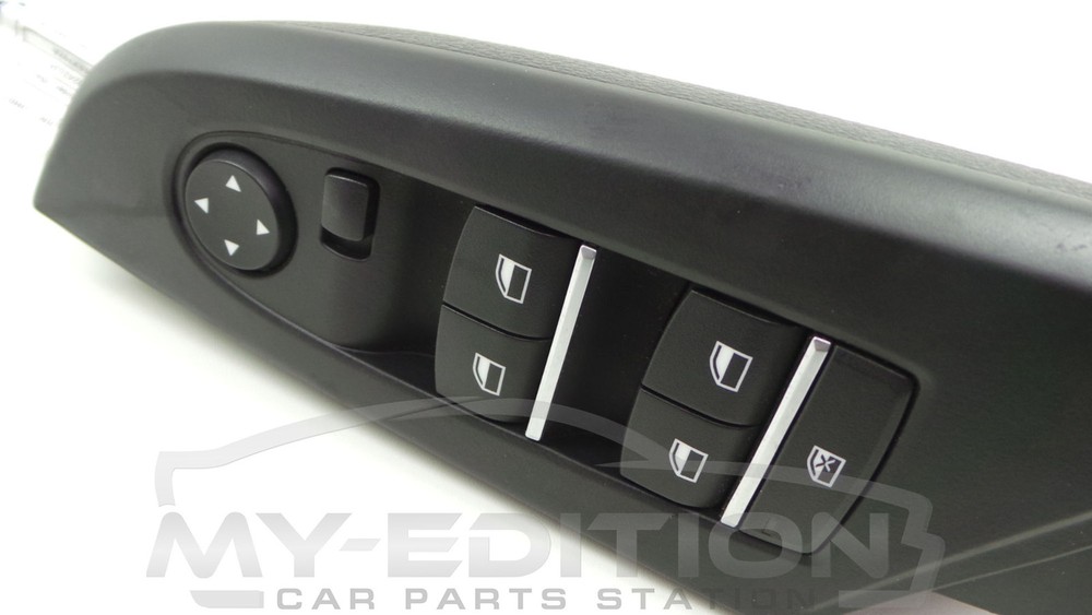 BMW X3 F25 Window Regulator Switch Control Center Front Left Black 8208109