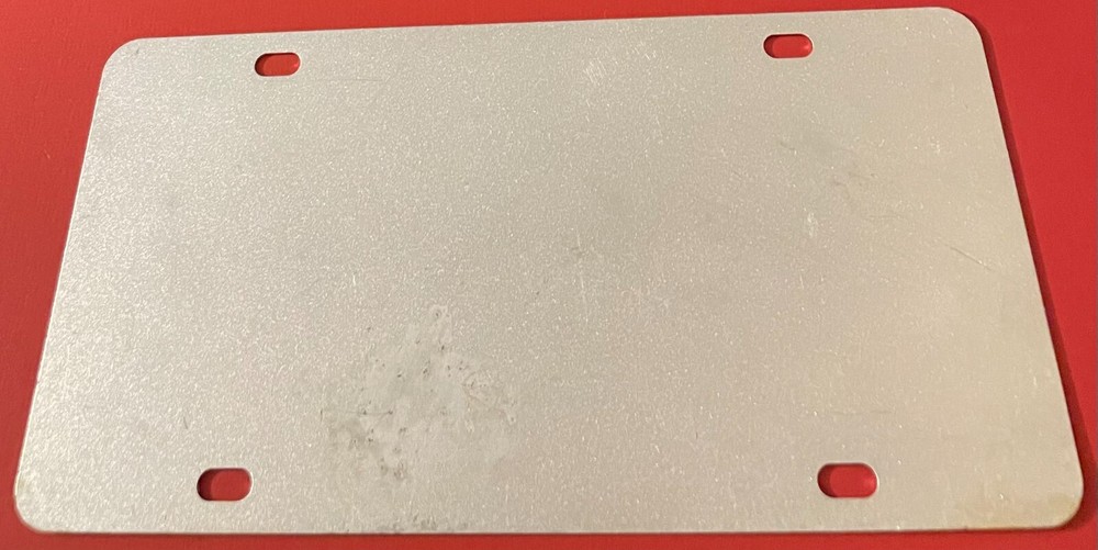 Infiniti Booster License Plate
