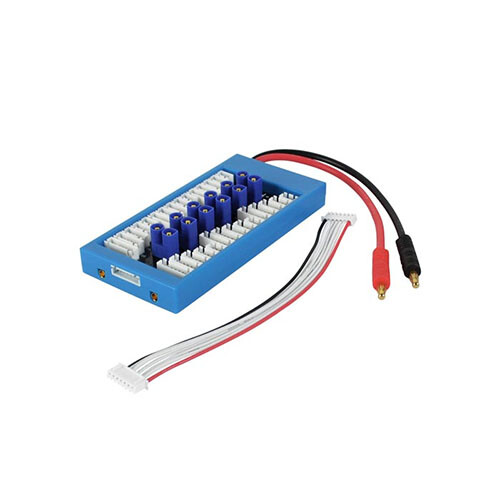 Common Sense RC Paraboard - Parallel Charging Board for Lipos w/ EC3 Connectors