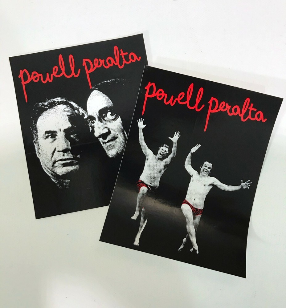 Powell Peralta unreleased stickers 2 PACK