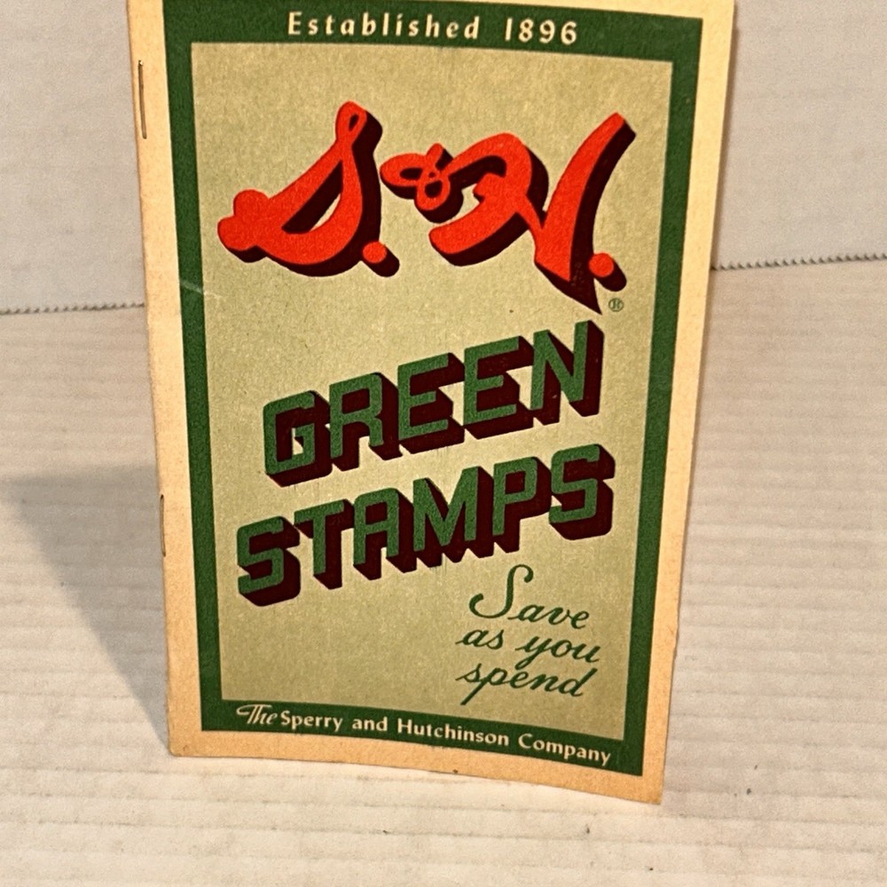 S&H Green Stamps Book