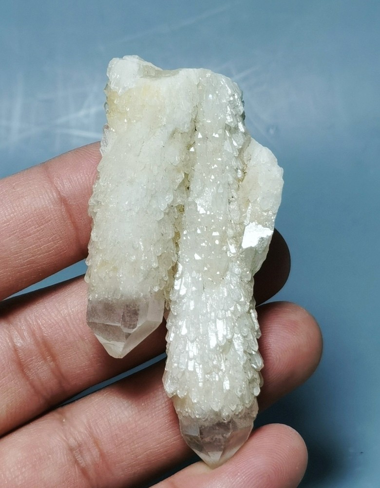 Rare Himalayan Quartz Crystal Cluster Specimen