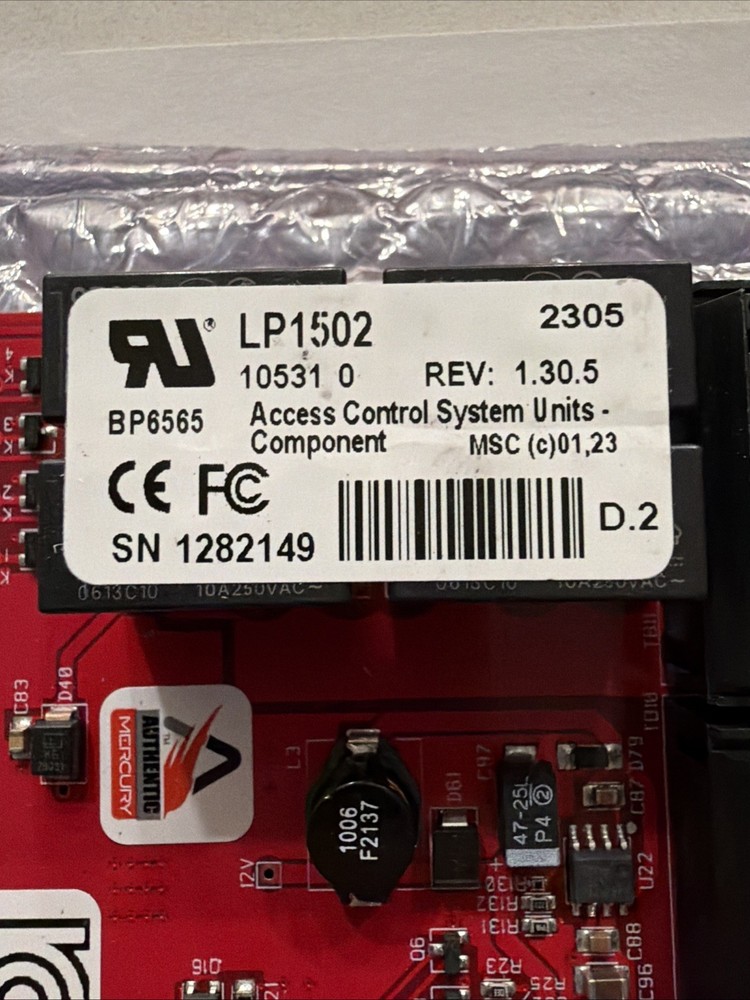 Mercury S2-LP1502 Intelligent Controller Board 2-Reader Access