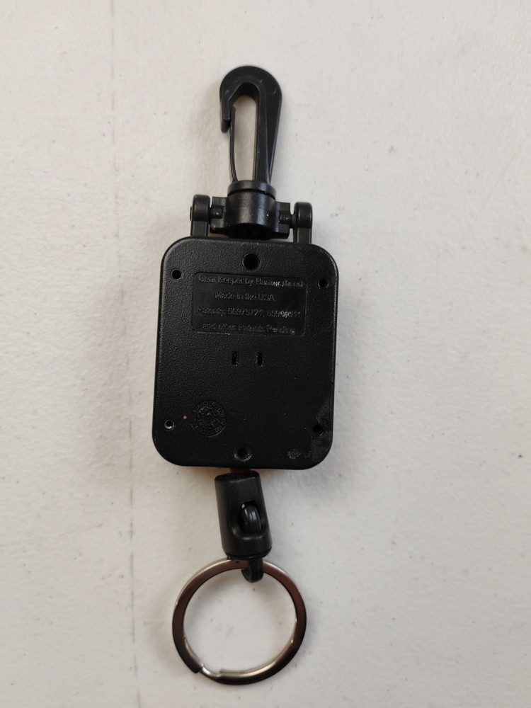 Hamerhead Gear Keeper Retractor Key Ring Clip