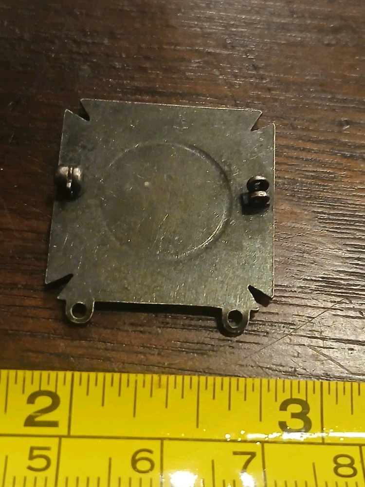 US Army Driver Badge- Missing Pin (25-284)