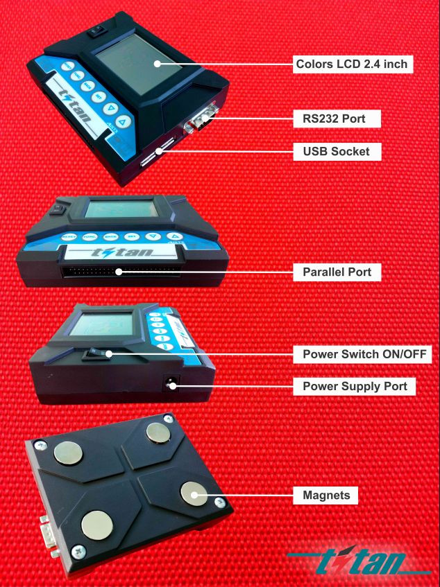 CNC DNC transfer system - Replace PC running a DNC software. Drip feed TITAN USB