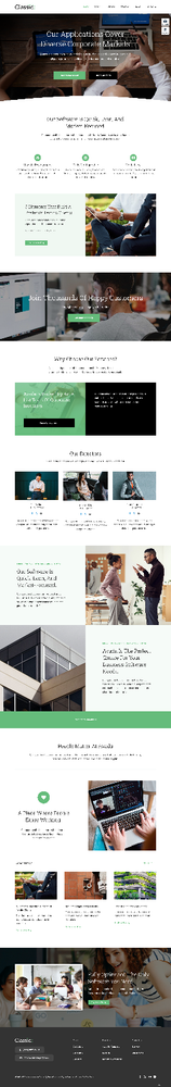 Classic Website Design with Free VPS Web Hosting and Installation