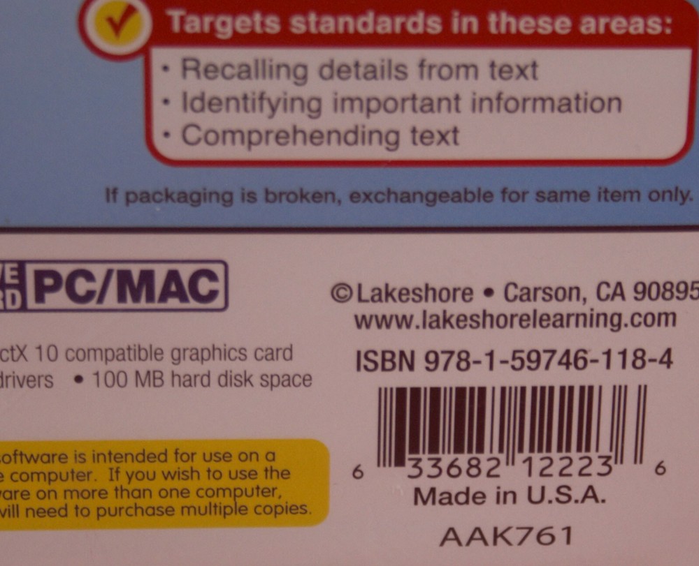 Pirate Island Reading For Details Lakeshore Interactive Whiteboard Software NEW