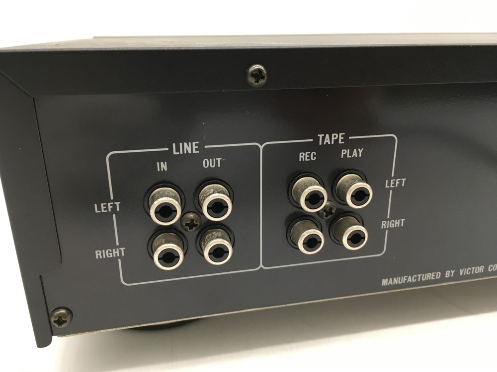VICTOR SEA-M770 Graphic Equalizer Spectrum Analyzer Black Working Tested