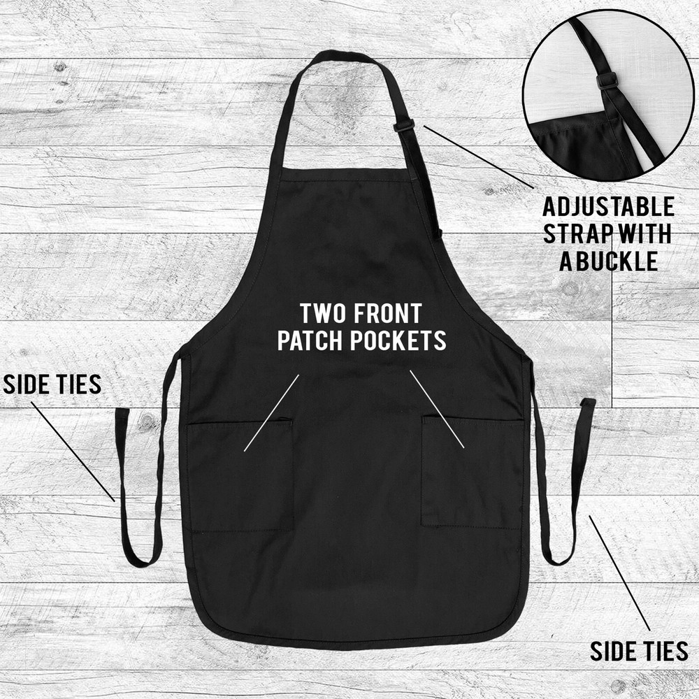 Your Name Head Chef- Grill Apron -BBQ Gift - Personalized Apron