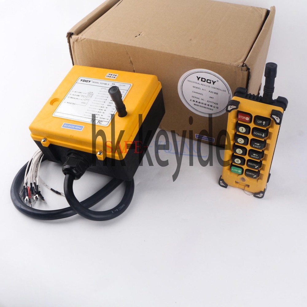 F23-BB(S) 12V 1 Transmitter +1 Receiver Industrial Crane wireless Remote Control