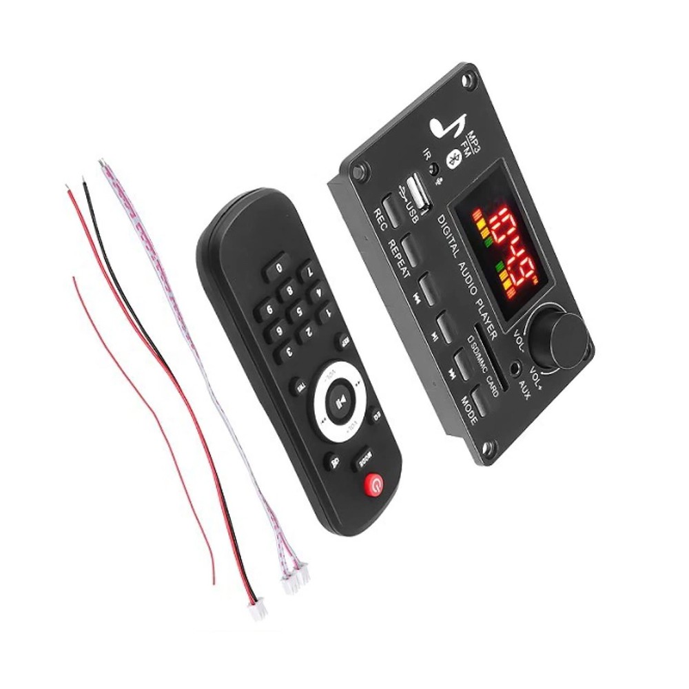 Multi-function BT 5.0 Amplifier Decoder Board MP3/WMA/WAV/FLAC/APE FM Radio