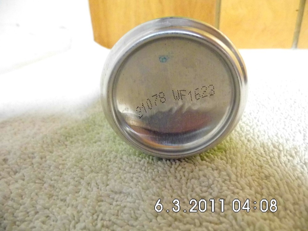 Bud Light Lime Slim Aluminum Can Empty 12 oz. Top Opened Wrong Date NOT 2011