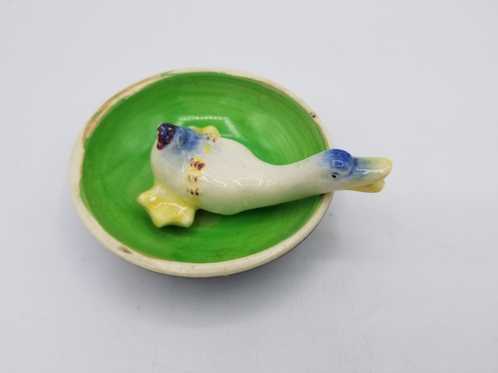 Vintage Duck Trinket Dish