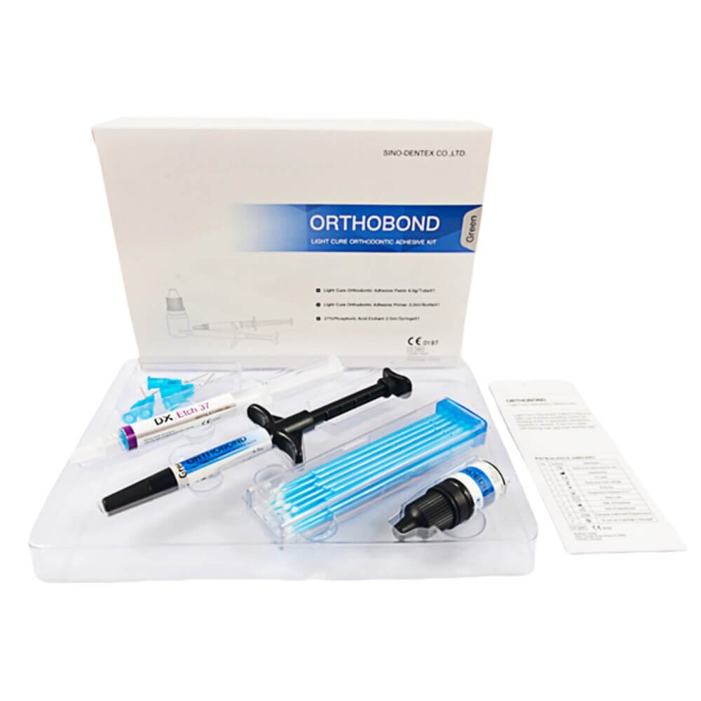 1Pack Dental Orthobond Bonding Adhesives Paste and Primer Clear Introduction Kit