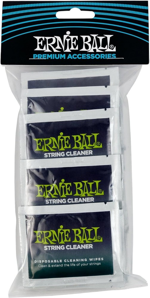 Ernie Ball Wonder Wipes String Cleaner, 20 Pack
