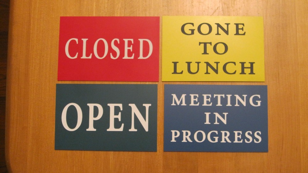 10x12 Custom Personalized Engraved Plastic Sign
