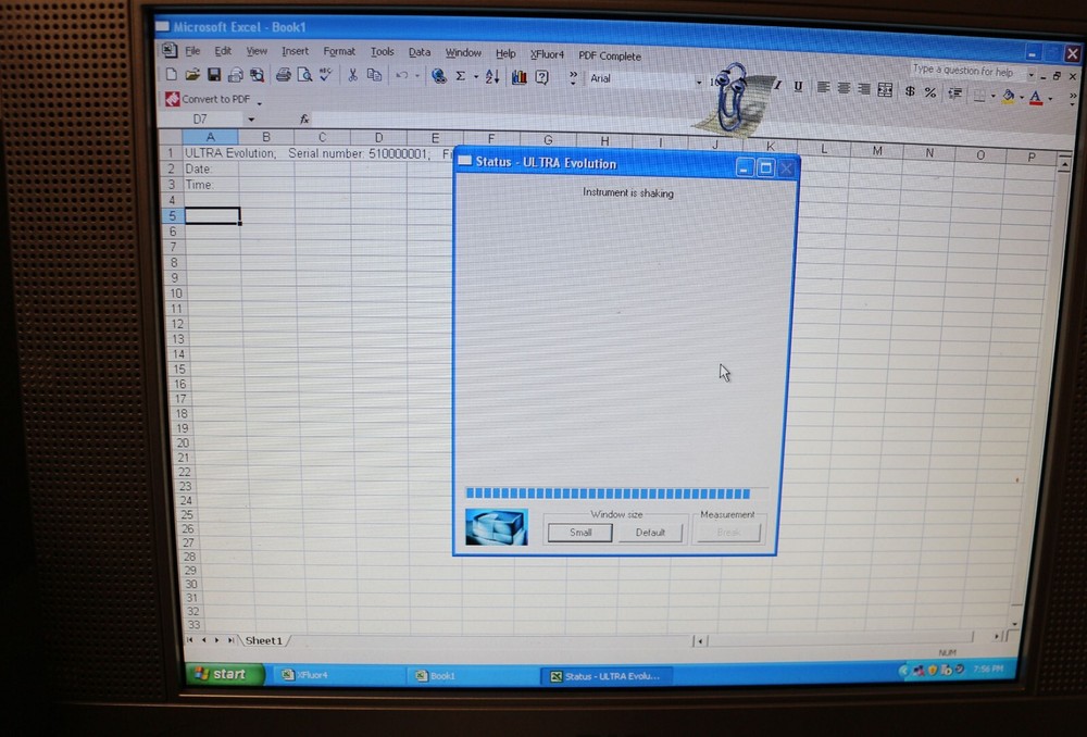 Tecan Ultra Evolution Microplate Reader w/XFluor Software