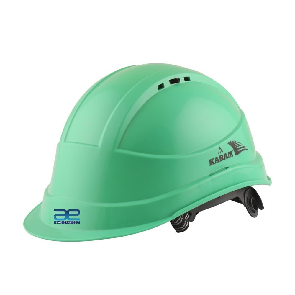 Shelblast Safety Helmet With Peak (Mint Green) ECs