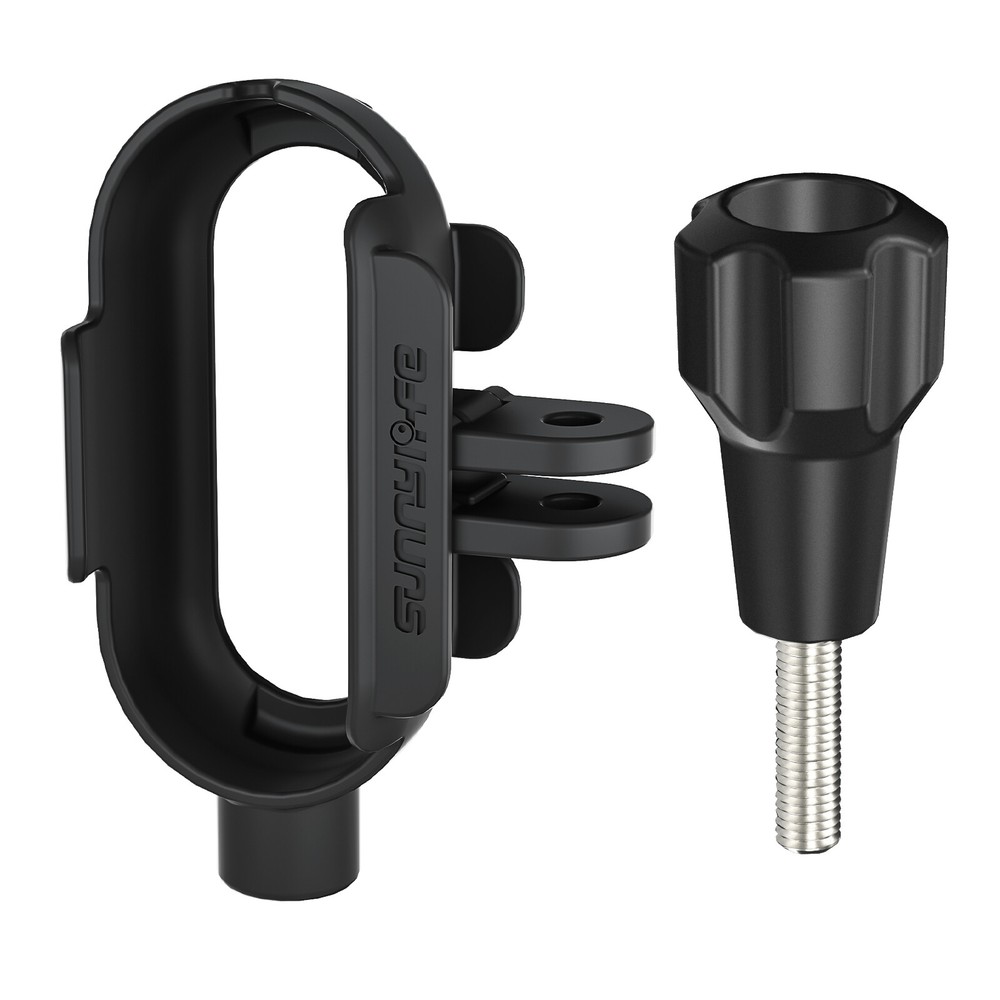 Plastic Accessory Mount Frame Camera Holder w/ Adapter for Insta360 Go 3 Camera