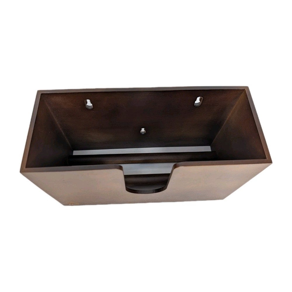 Tabletop Folded Paper Towel Dispenser - Brown Bamboo Color