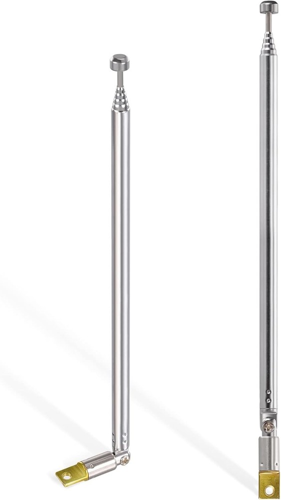 Bingfu 6 Sections Telescopic 65cm AM FM Antenna Foldable