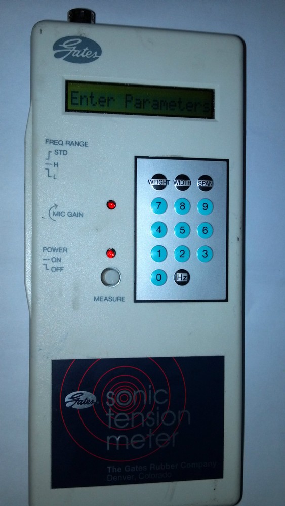Gates Sonic Tension Meter / Model A