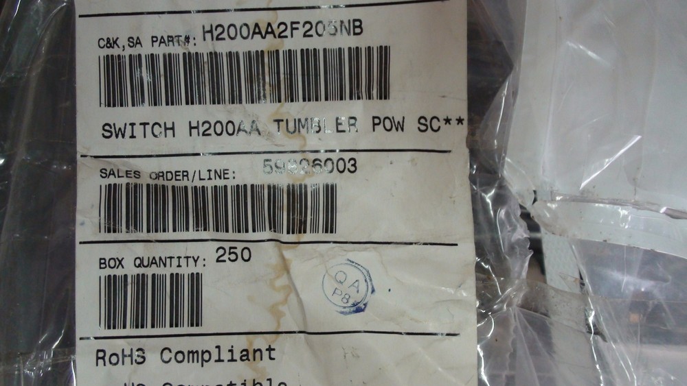 KEY SWITCH 3P2T C & K H200AA2F205NB