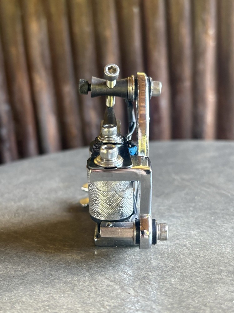 Custom Chrome Walker Frame VNTG Style tattoo coil machine