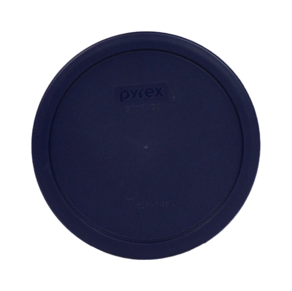 PYREX Blue Plastic Cover fits 6 & 7 cup Round Dishes