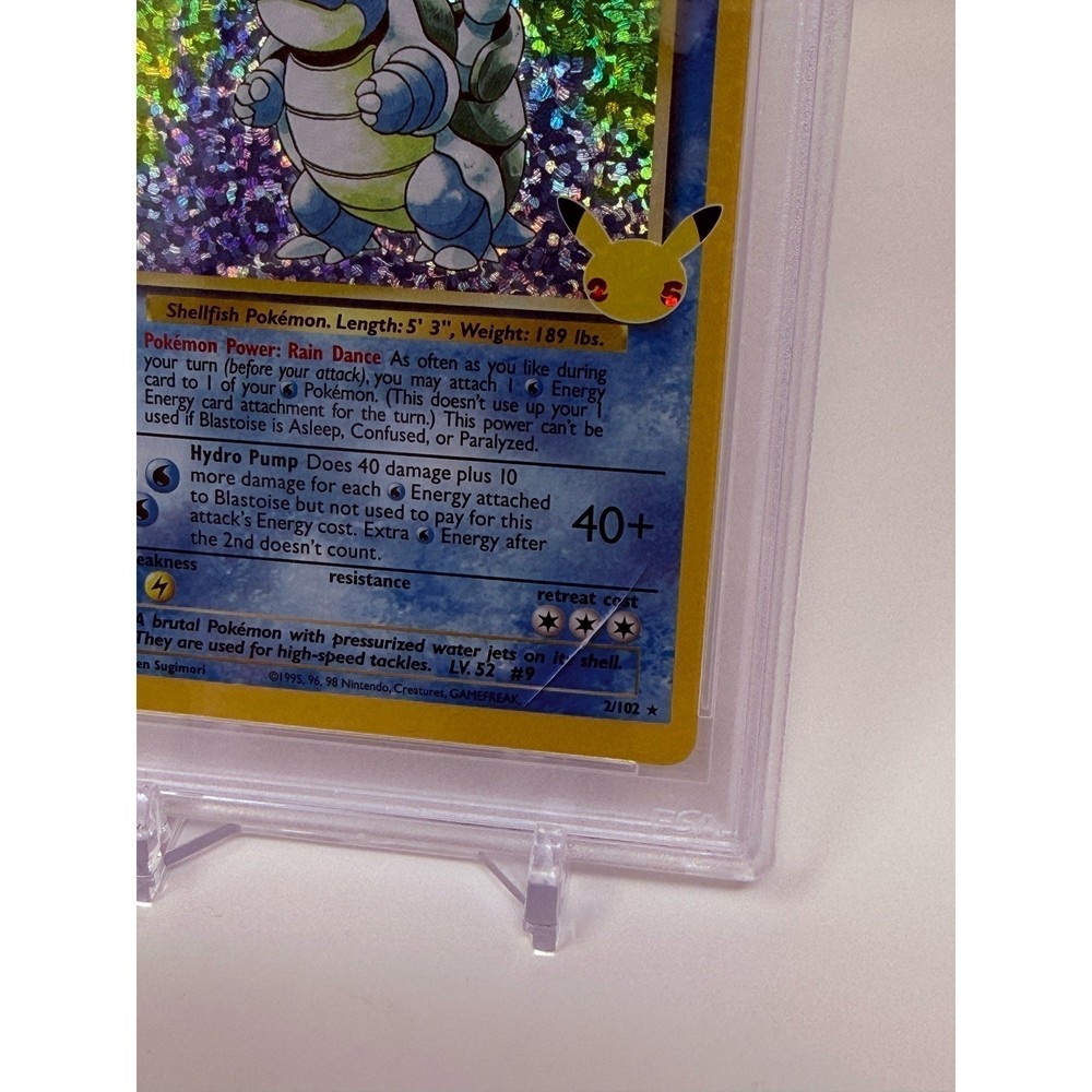 PSA 9 Mint Pokemon Celebrations Charizard Blastoise Venusaur Big 3 Set Bundle