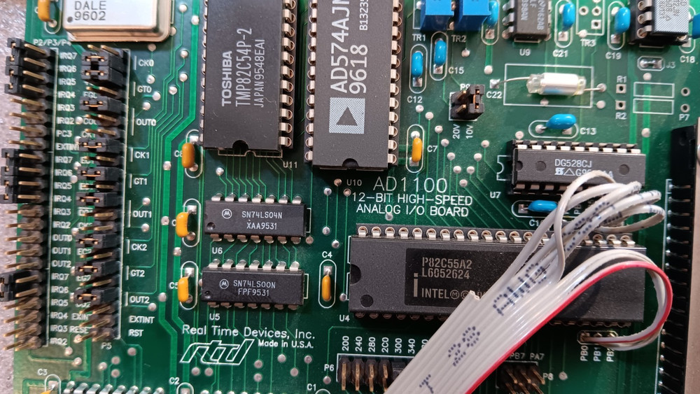 RTD ADA1100 12-BIT HIGH-SPEED ANALOG I/O BOARD