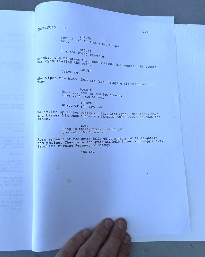 1991 Hollow Man Jeb Stuart Early Draft Movie Script Screenplay Invisible Man
