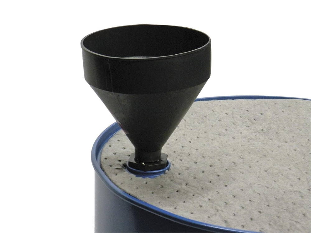 Wirthco Funnel King 32400 3-Quart Drum Funnel with 2" Thread, Polyethylene - Mad
