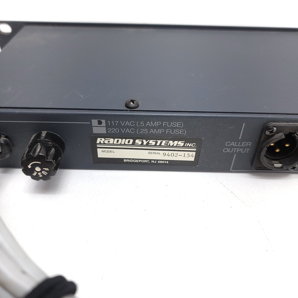 Radio Systems TI-101 Telephone Interface Broadcast Equipment UNTESTED