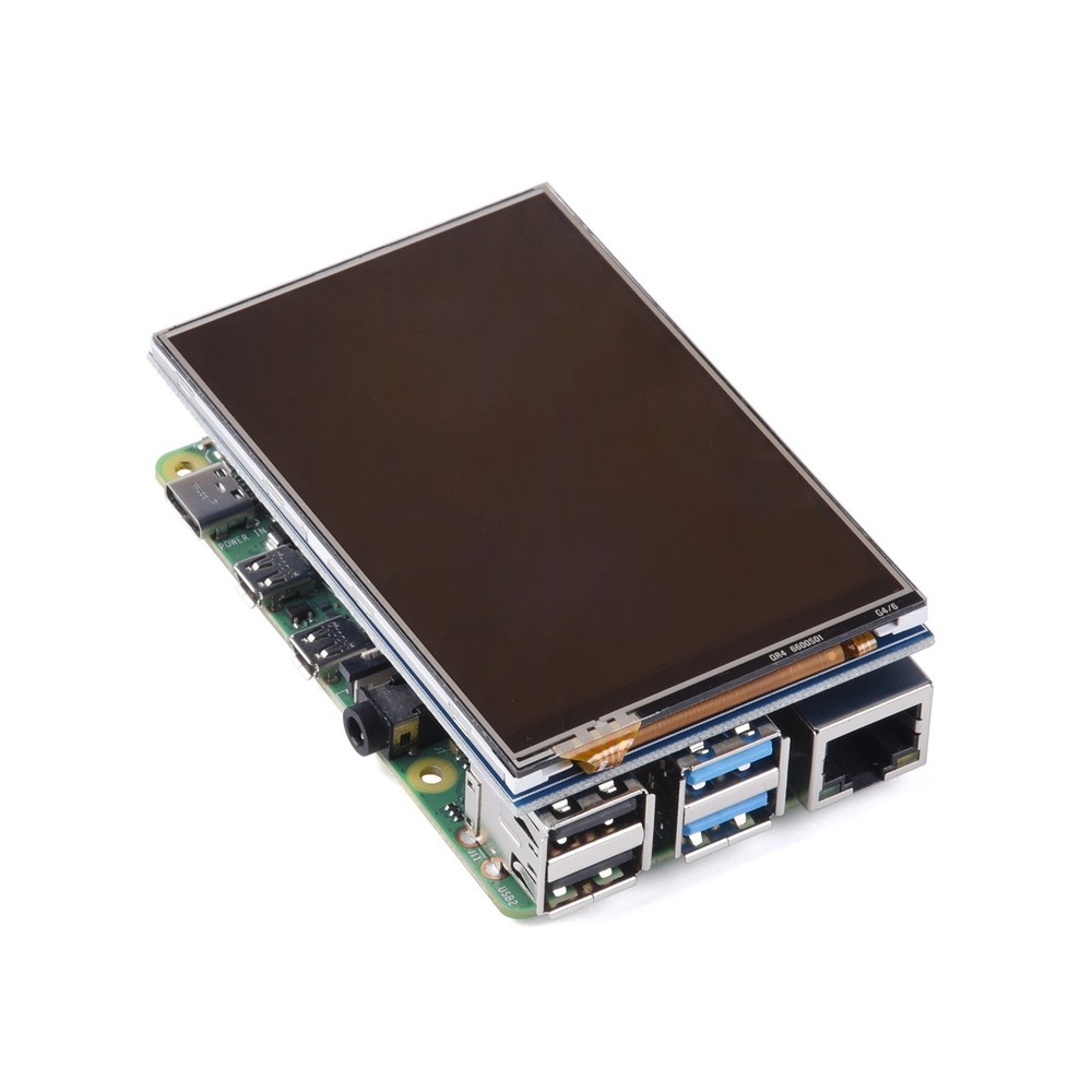 3.5 Inch Touch Screen 480*320 ABS Case Enclosure For Raspberry Pi 4 Model B