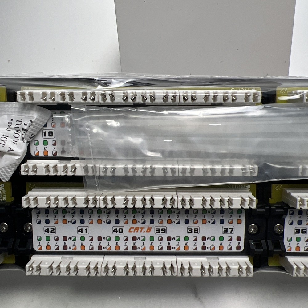 Cable Matters CAT6 POE 48 PORT Back Panel Communications Circuit Accessory