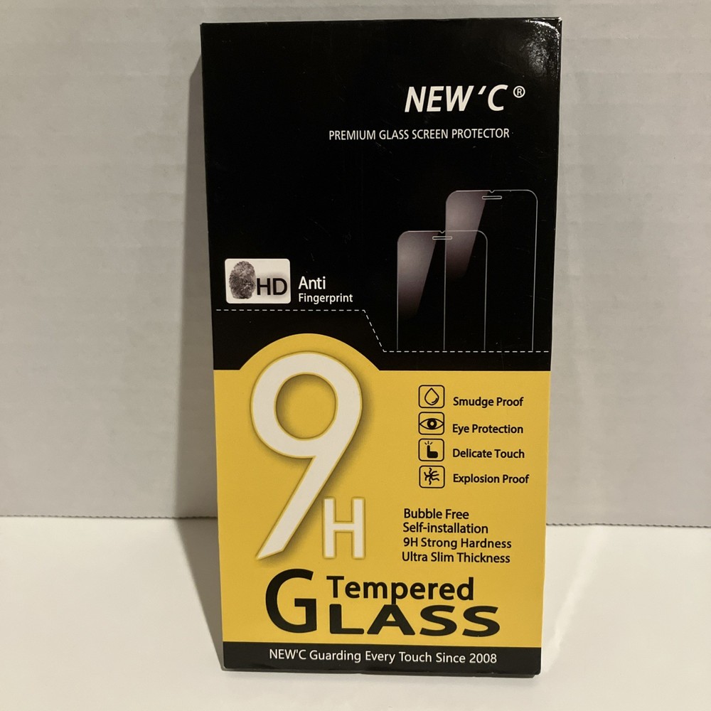 NEW’C for iPhone 16 Plus Screen Protector 9H Glass Kit