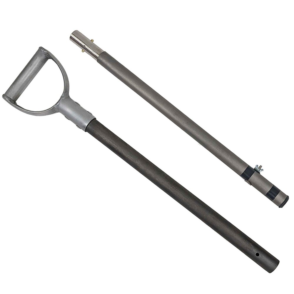 Dune Scoops Strong & Light Collapsible Titanium Pole w/Handle for Large Scoops