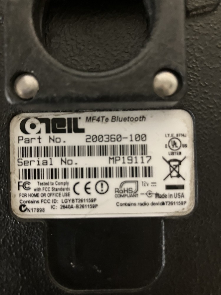 Datamax-O'Neil microFlash 4te Bluetooth Portable Barcode Printer (No Charger)