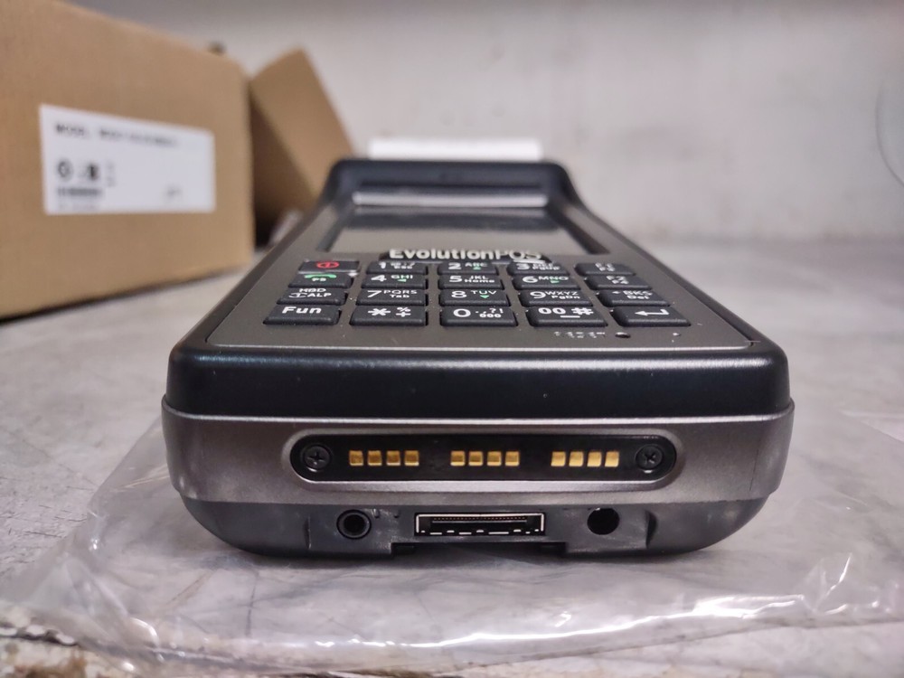 UNTESTED Handheld Pos Terminal NO POWER ADAPTER
