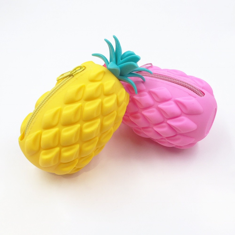 Pineapple Silicone Coin Pouch