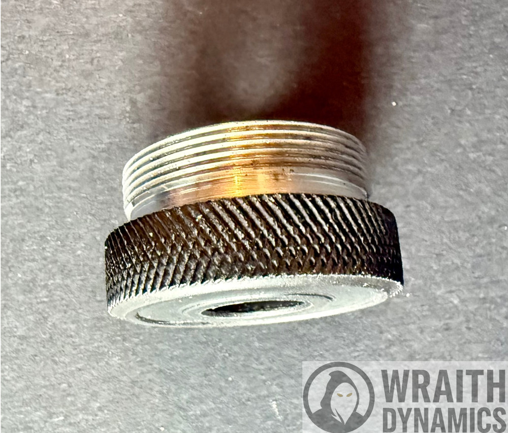 WRAITH Dynamics 1.125x 28 TPI Linear Comp Ported Thread Protector 1.250" OD