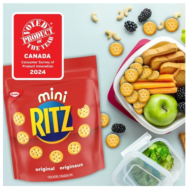 Ritz Mini Original Crackers Pouch 200g (3 Pack)