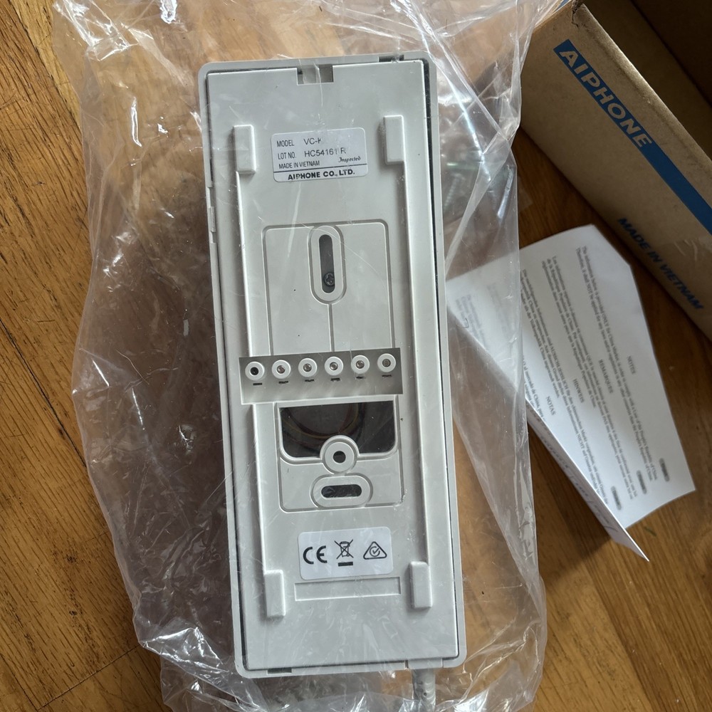 Aiphone Model VC-K Intercom Audio Handset White - NEW In Box